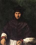 CARPI, Girolamo da Portrait of Archbishop Bartolini Salimbeni Spain oil painting artist